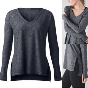 Lululemon Dash To Class Long Sleeve Top: Black